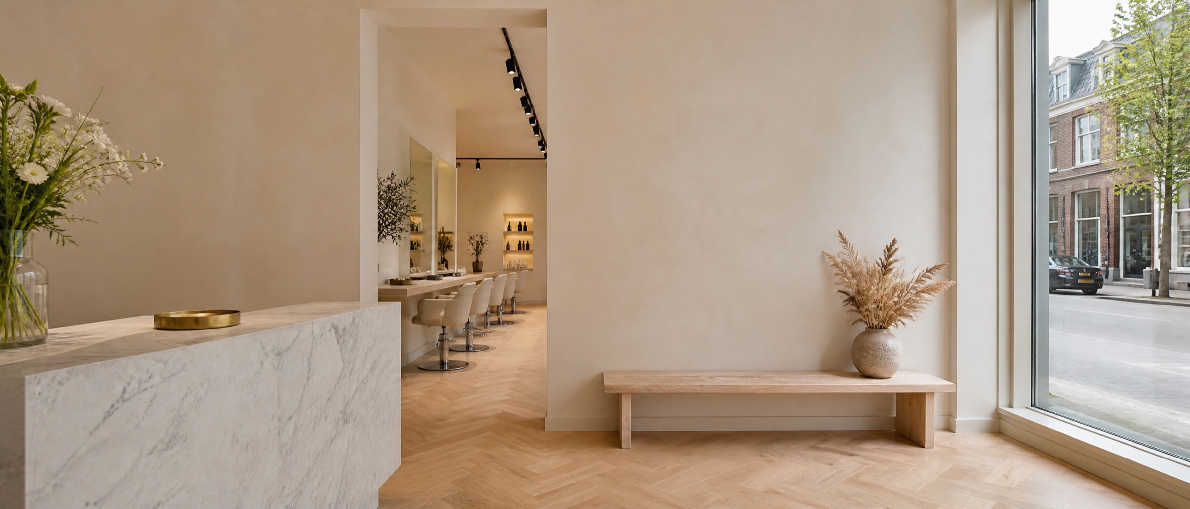 Het interieur van YR Beauty Clinic aan de Hoogstraat in Purmerend